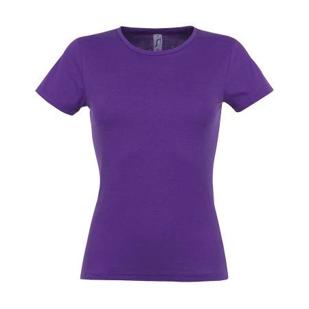 Футболка женская MISS, белый, S, 100% хлопок