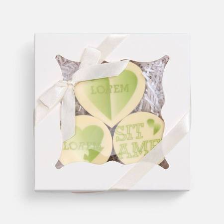 Набор из 3 печений Dream White