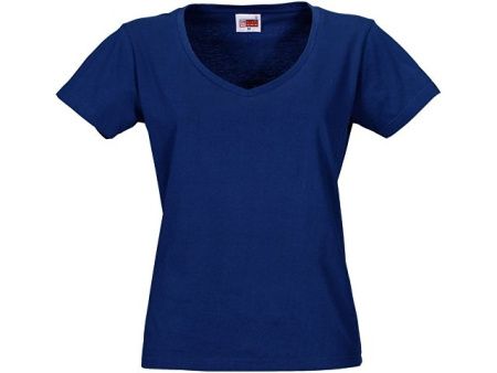 Футболка "Heavy Super Club" женская с V-образным вырезом