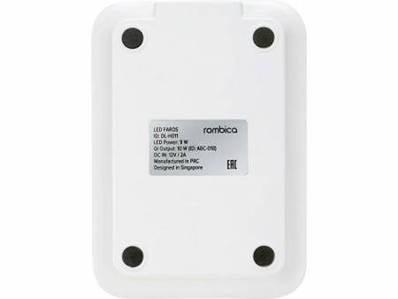 Настольная лампа Rombica LED FAROS, белый (квадратное основание)