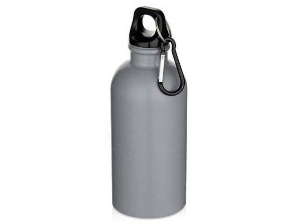 Бутылка для воды «Oregon», переработанная сталь, 400 мл
