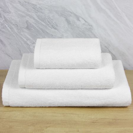 Полотенце махровое «Отель», большое, белое Полотенце махровое «Отель», большое, белое