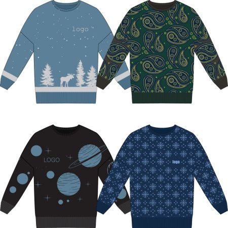 Свитер оверсайз на заказ Tricksy Net, акрил