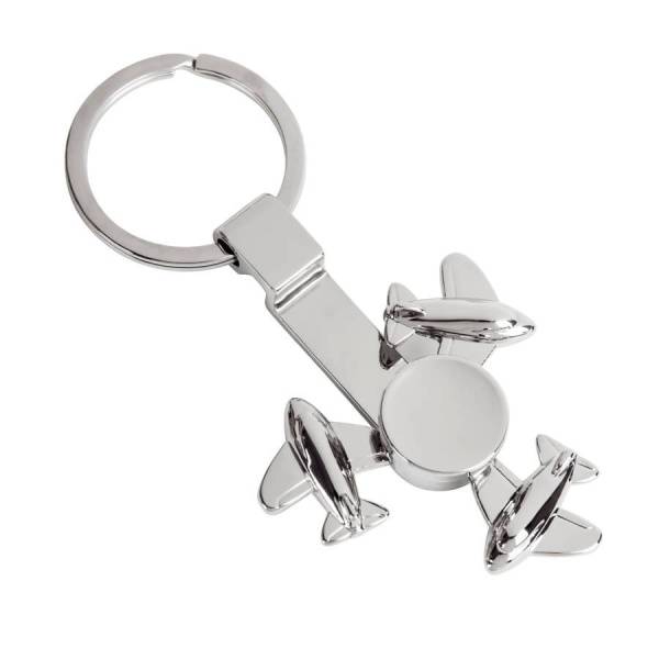 Брелок со спиннером "PLANE", 5х1,5 см