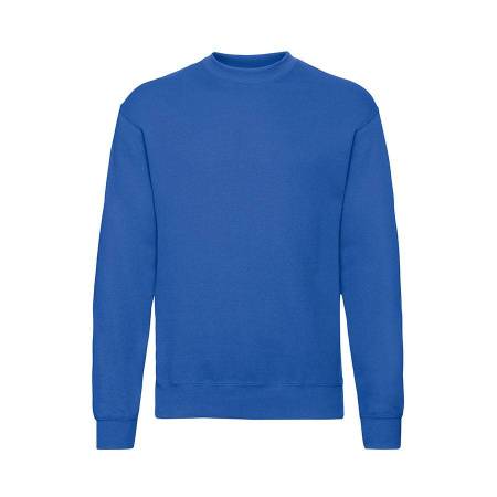 Толстовка мужская с начесом "Classic Set-In Sweat", белый_S, 80% х/б, 20% п/э