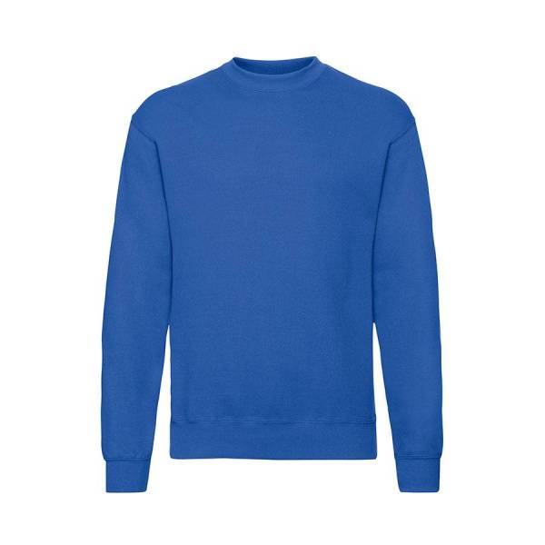 Толстовка мужская с начесом "Classic Set-In Sweat", белый_S, 80% х/б, 20% п/э