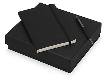 Подарочный набор Moleskine Van Gogh с блокнотом А5 Soft и ручкой, черный Подарочный набор Moleskine Van Gogh с блокнотом А5 Soft и ручкой, черный