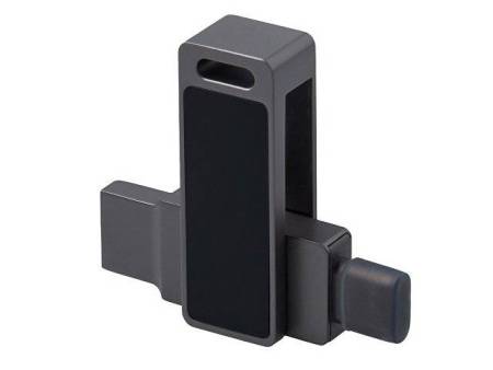 Флешка 32 ГБ USB Type-C и USB 3.0 с подсветкой лого «Спинлайт»