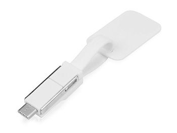 Зарядный кабель 3-в-1 "Charge-it", белый Зарядный кабель 3-в-1 "Charge-it", белый