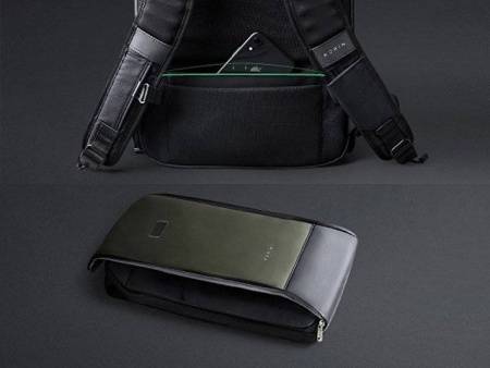 Антикражный бизнес рюкзак FlipPack для ноутбука 15.6", черный