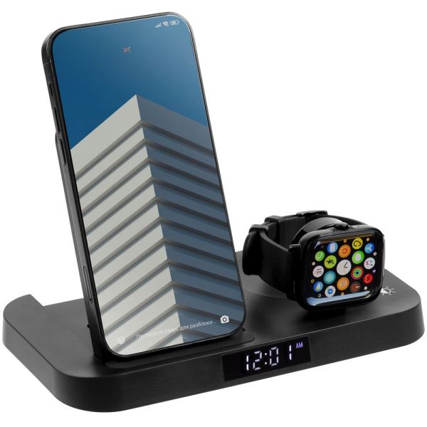 Зарядная станция с будильником Clock Nest Зарядная станция с будильником Clock Nest