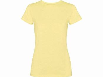 Футболка «Fiyi» женская, солнечно-желтый выстиранный WASHED