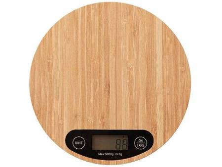 Бамбуковые кухонные весы «Scale», натуральный