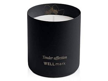 Ароматическая свеча Wellmark "Tender Affection" - сплошной черный