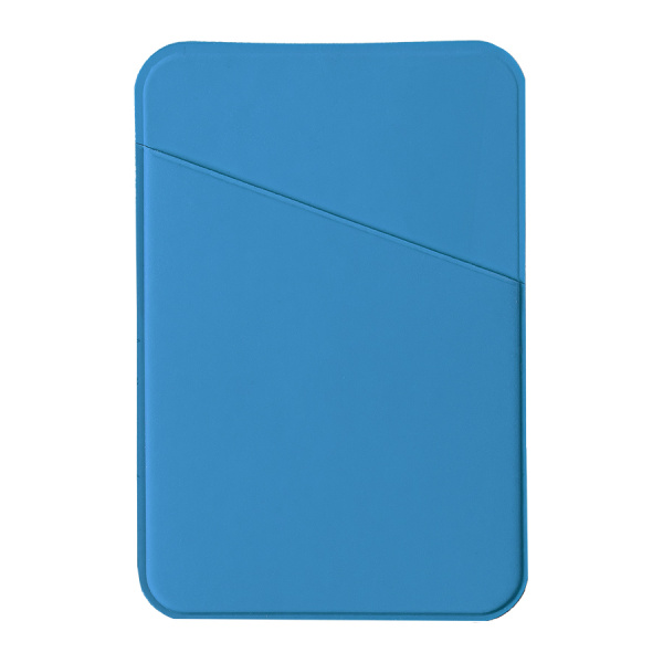 Чехол для карты на телефон, самоклеящийся 65 х 97 мм, голубой