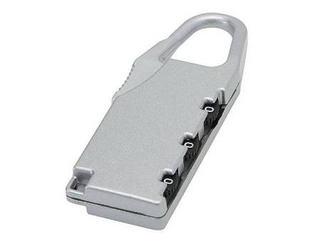 Багажный замок Traveler (Путешественник) - Серебряный