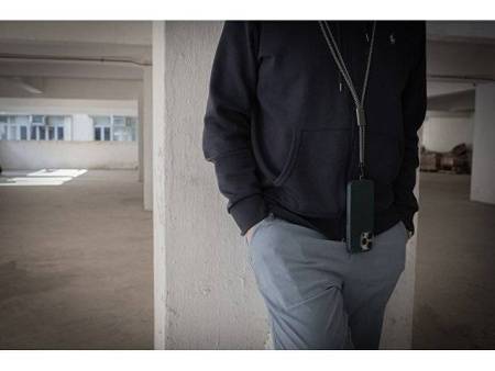 Ремешок на руку для телефона «Lany Eco», серый