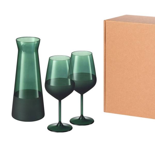 Подарочный набор декантер + 2 бокала