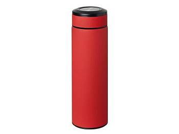 Вакуумный термос "Vacuum Flask C1", soft touch, 420мл, красный