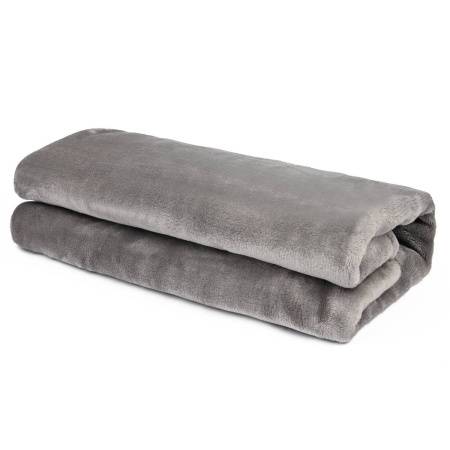 Плед FLANNEL, серый