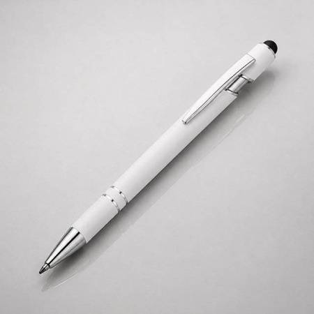 Ручка-стилус металлическая шариковая «Sway» soft-touch