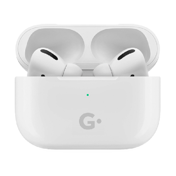 Наушники беспроводные GEOZON G-PRO, с зарядным боксом, с беспроводной зарядкой