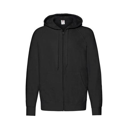 Толстовка без начеса "Lightweight Hooded Sweat",  белый, S, 80% х/б 20% полиэстер