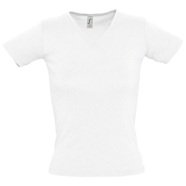 Футболка женская Lady 220 с V-образным вырезом