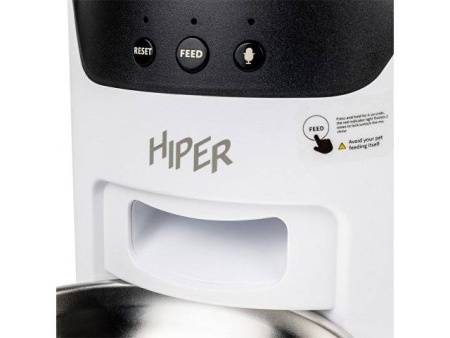 Умная Wi-Fi кормушка «IoT Pet Feeder», 3000 мл, белый/черный