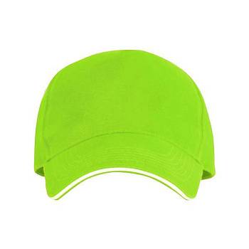 Бейсболка 5-панельная ERIS, Светло-зеленый