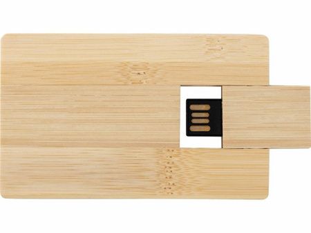USB 2.0 Флешка-визитка на 32 Гб «Bamboo Card»