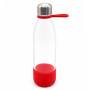 Бутылка стеклянная с манжетой и держателем Glassy