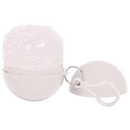 Дождевик "Promo", белый, универсальный размер, D=6,3 см, полиэтилен Дождевик "Promo", белый, универсальный размер, D=6,3 см, полиэтилен