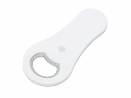 Открывашка для бутылок, с магнитом, белый Открывашка для бутылок, с магнитом, белый