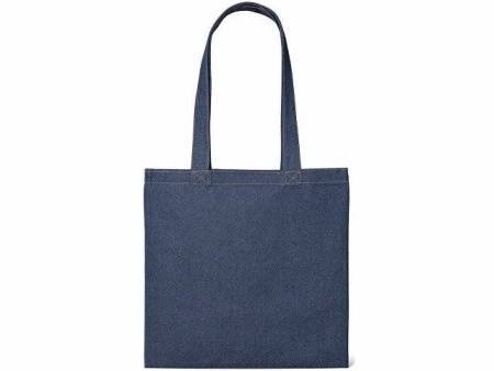 Джинсовая сумка-шоппер "Indigo"  с широкими лямками