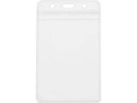 Бейдж Crystal Vert 84*135 мм (внут.размер  72*102 мм), прозрачный