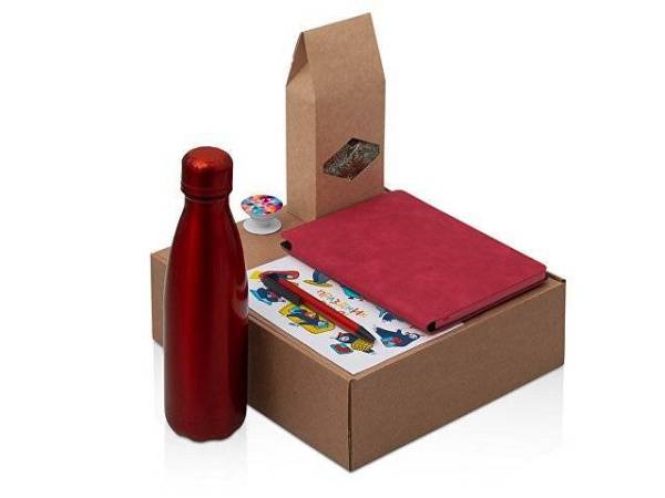 Набор «Teanote» с термобутылкой, блокнотом, ручкой и чаем