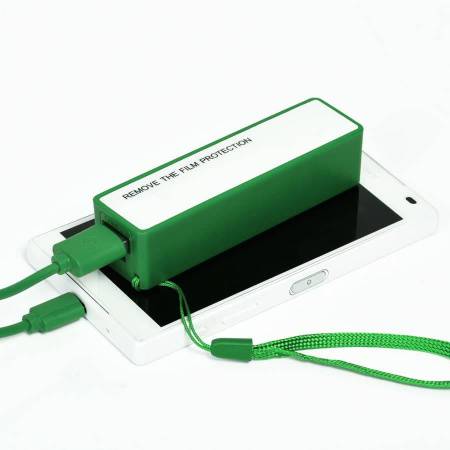 Универсальный аккумулятор "Keox" (2000mAh), зеленый, 9,7х2,6х2,3 см,пластик, шт