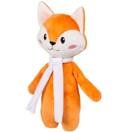 Мягкая игрушка Beastie Toys, лисенок с белым шарфом Мягкая игрушка Beastie Toys, лисенок с белым шарфом