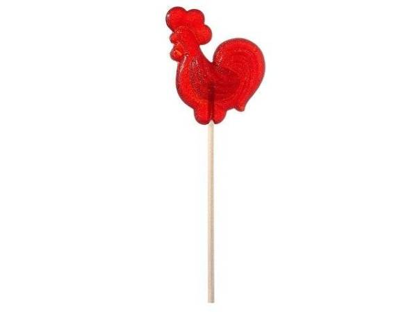 Леденец «Петушок» со вкусом апельсина