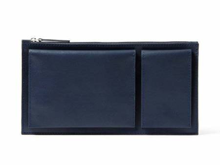 Тревел портмоне Flat, синий