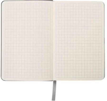 Блокнот "Casual", 90 ? 140 мм,  оранжевый,  твердая обложка, резинка 7 мм, блок-клетка