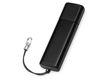Флеш-карта USB 2.0 16 Gb металлическая с колпачком "Borgir", черный Флеш-карта USB 2.0 16 Gb металлическая с колпачком "Borgir", черный