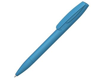 Шариковая ручка "Coral Gum " с прорезиненным soft-touch корпусом и клипом., голубой Шариковая ручка "Coral Gum " с прорезиненным soft-touch корпусом и клипом., голубой