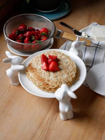 Тарелочка для сладостей "Воришки" (NEW), 23.5 см, Белый Тарелочка для сладостей "Воришки" (NEW), 23.5 см, Белый