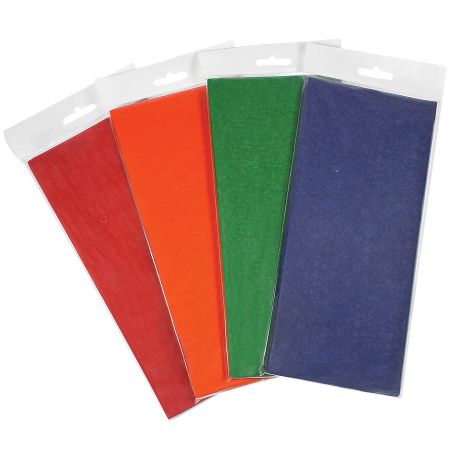 Упаковочная бумага "Тишью", зеленый, 10 листов в упаковке, размер листа 50*75 см