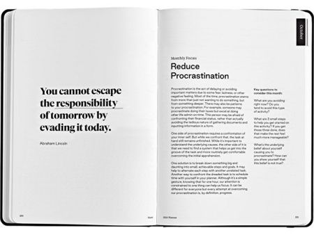 Ежедневник в твердом переплете формата A5 Karst®, черный