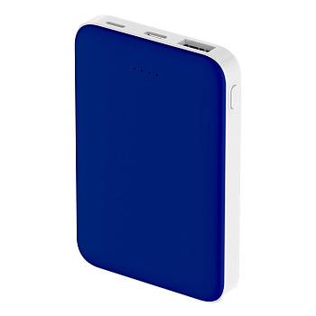 Внешний аккумулятор Fluffy, 5000 Mah, синий Внешний аккумулятор Fluffy, 5000 Mah, синий