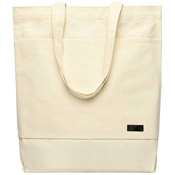 Сумка для покупок JETTA 325 г/м² с шильдом, натуральный