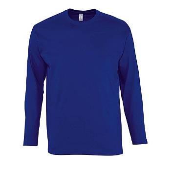 Футболка мужская с длинным рукавом MONARCH, синий, 4XL, 100% хлопок, 150 г/м2 Футболка мужская с длинным рукавом MONARCH, синий, 4XL, 100% хлопок, 150 г/м2